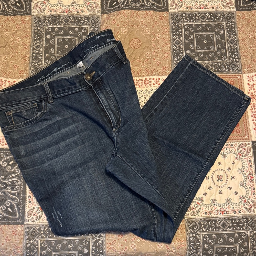 Eddie Bauer Women's Jeans - Boyfriend Fit - Relaxed